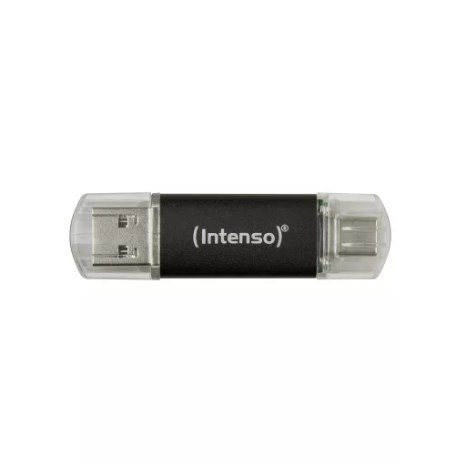 Intenso Twist Line USB flash meghajtó 32 GB USB Type-A / USB Type-C 3.2 Gen 1 (3.1 Gen 1) Antracit
