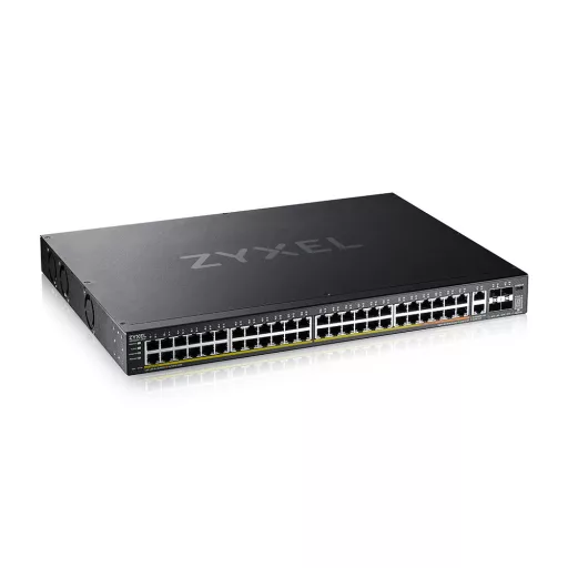 Zyxel XGS2220-54FP Vezérelt L3 Gigabit Ethernet (10/100/1000) Ethernet-áramellátás (PoE) támogatása
