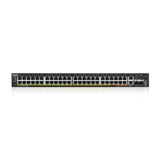 Zyxel XGS2220-54FP Vezérelt L3 Gigabit Ethernet (10/100/1000) Ethernet-áramellátás (PoE) támogatása