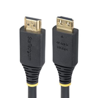   StarTech.com HDMI2-CABLE-GRIP-3F HDMI kábel 0,9 M HDMI A-típus (Standard) Fekete