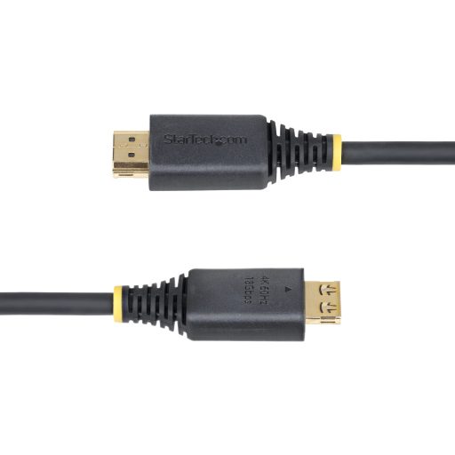 StarTech.com HDMI2-CABLE-GRIP-3F HDMI kábel 0,9 M HDMI A-típus (Standard) Fekete