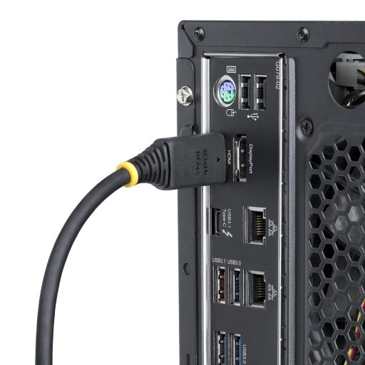 StarTech.com HDMI2-CABLE-GRIP-3F HDMI kábel 0,9 M HDMI A-típus (Standard) Fekete