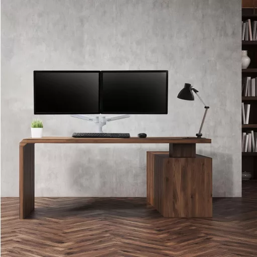 Ergotron LX Series 45-491-216 asztali TV konzol 68,6 cm (27") Fehér