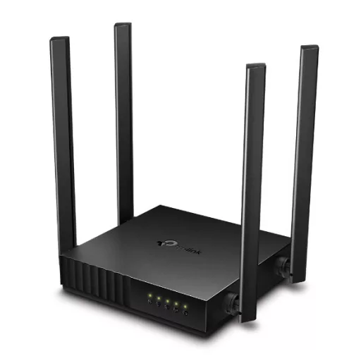 TP-Link Archer C54 vezetéknélküli router Fast Ethernet Kétsávos (2,4 GHz / 5 GHz) Fekete
