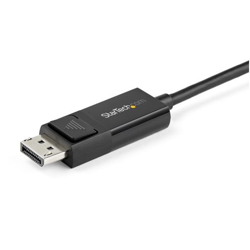 StarTech.com CDP2DP2MBD video átalakító kábel 2 M USB C-típus DisplayPort Fekete