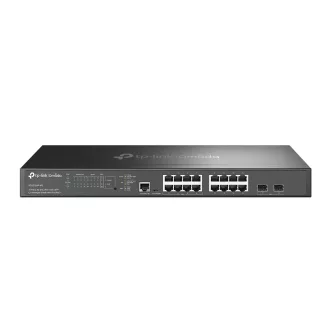  TP-Link Omada SG3218XP-M2 hálózati kapcsoló Vezérelt L2+ 2.5G Ethernet (100/1000/2500) Ethernet-áramellátás (PoE) támogatása 1U Fekete