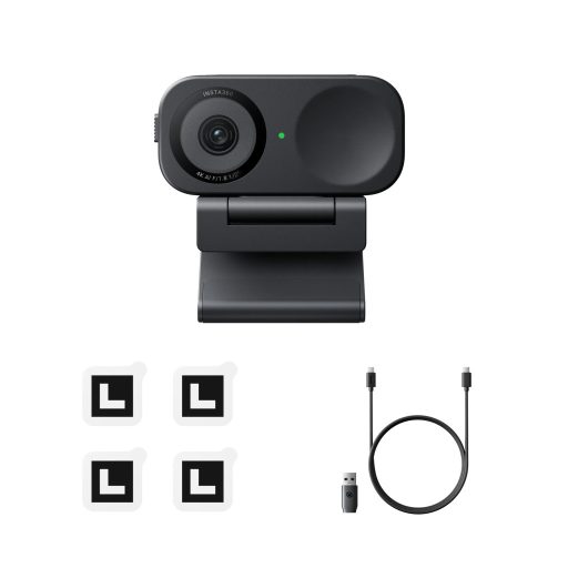 Insta360 Link 2C webkamera 3840 x 2160 pixelek USB Fekete