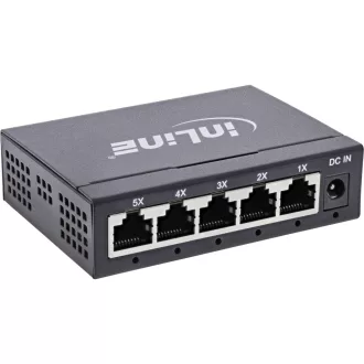   InLine 32305O hálózati kapcsoló Gigabit Ethernet (10/100/1000) Fekete