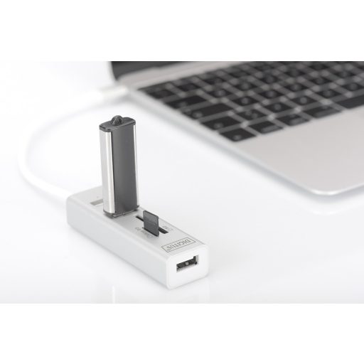 Digitus DA-70243 kártyaolvasó USB 2.0 Fehér