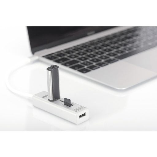 Digitus DA-70243 kártyaolvasó USB 2.0 Fehér