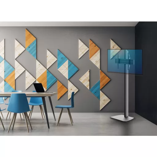 Edbak STDV100 asztali TV konzol 190,5 cm (75") Padló Fekete