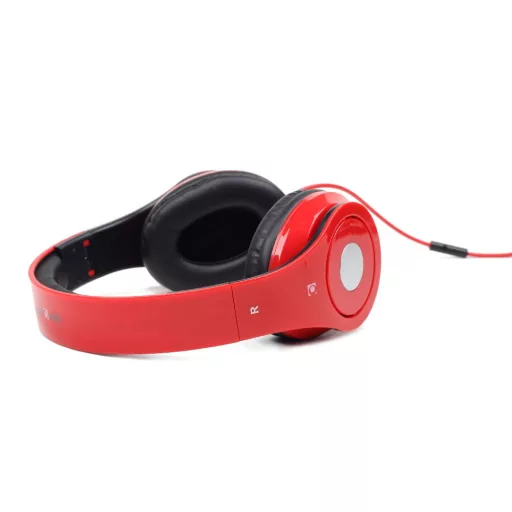 Gembird MHS-DTW-R fejhallgató és headset Vezetékes Fejpánt Hívás/zene Vörös