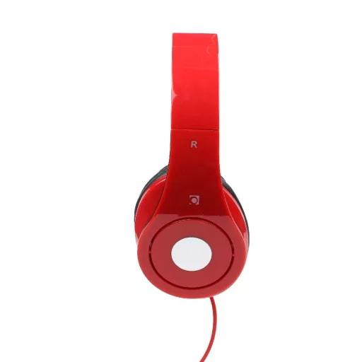 Gembird MHS-DTW-R fejhallgató és headset Vezetékes Fejpánt Hívás/zene Vörös