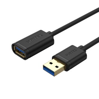 UNITEK Y-C456GBK csatlakozó átlakító USB Type-A Fekete