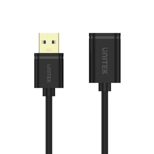 UNITEK Y-C456GBK csatlakozó átlakító USB Type-A Fekete