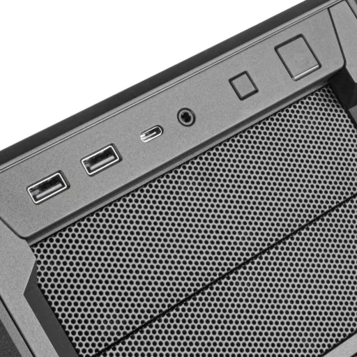 Silverstone SETA D1 Midi Tower Fekete