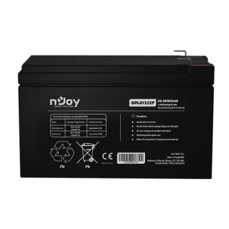 nJoy GPL07122F VRLA AGM 12 V