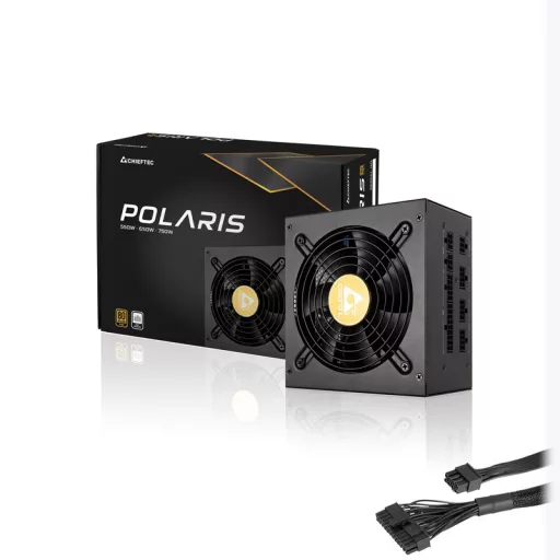 Chieftec Polaris 750 W 20+4 pin ATX PS/2 Fekete