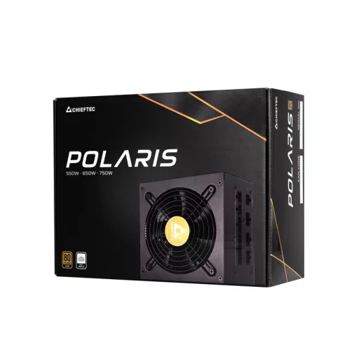 Chieftec Polaris 750 W 20+4 pin ATX PS/2 Fekete
