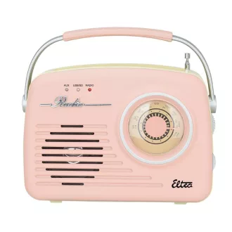 ELTRA Radio LUIZA RETRO SP-11 MP3 USB SD PINK