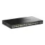 D-Link DGS-1530-52P/E hálózati kapcsoló Vezérelt L2 Gigabit Ethernet (10/100/1000) Ethernet-áramellátás (PoE) támogatása Fekete