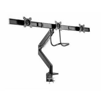   Gembird MA-DA3-03 asztali TV konzol 68,6 cm (27") Fekete