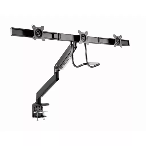 Gembird MA-DA3-03 asztali TV konzol 68,6 cm (27") Fekete