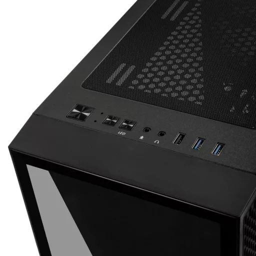 Kolink Void Rift Midi Tower Fekete
