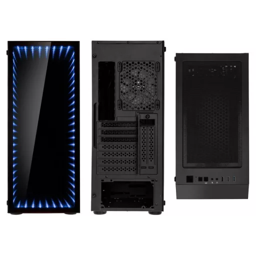 Kolink Void Rift Midi Tower Fekete