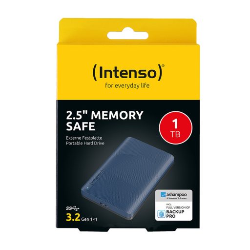 Intenso 6029565 külső merevlemez 1 TB 5400 RPM 2.5" Micro-USB B 3.2 Gen 1 (3.1 Gen 1) Kék