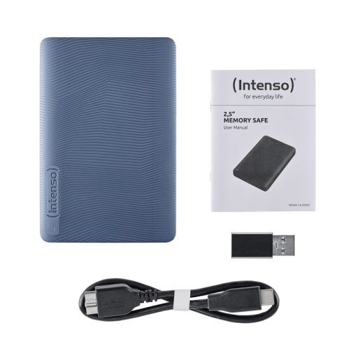 Intenso 6029565 külső merevlemez 1 TB 5400 RPM 2.5" Micro-USB B 3.2 Gen 1 (3.1 Gen 1) Kék
