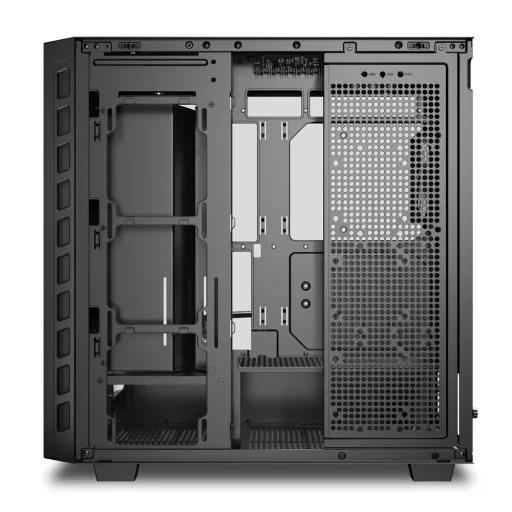 Sharkoon REBEL C80G RGB Midi Tower Fekete