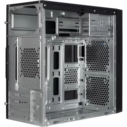 Inter-Tech IT-6505 Retro Micro Tower Fekete