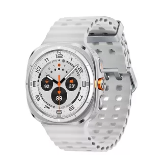   Samsung Galaxy Watch Ultra 3,81 cm (1.5") AMOLED 47 mm Digitális 480 x 480 pixelek Érintőképernyő 4G Titán, Fehér Wi-Fi GPS (műhold)