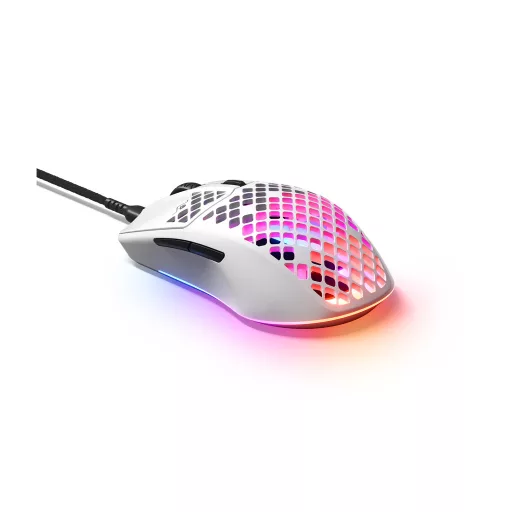 Steelseries Aerox 3 egér Játék Jobbkezes USB C-típus Optikai 8500 DPI