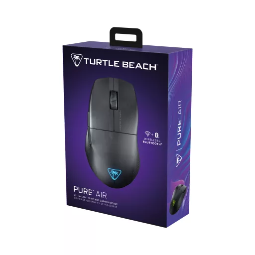 Turtle Beach Pure Air egér Játék Jobbkezes RF vezeték nélküli + Bluetooth Optikai 26000 DPI
