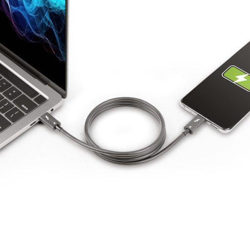 StarTech.com TBLT4MM1M Thunderbolt kábel 1 M 40 Gbit/s Fekete