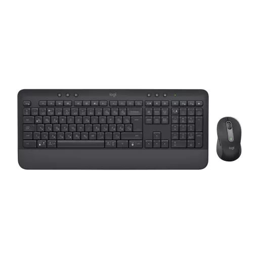 Logitech 920-011008 billentyűzet Egér mellékelve Irodai Bluetooth QWERTZ Magyar Grafit