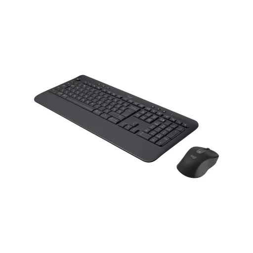 Logitech 920-011008 billentyűzet Egér mellékelve Irodai Bluetooth QWERTZ Magyar Grafit