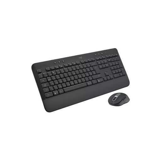 Logitech 920-011008 billentyűzet Egér mellékelve Irodai Bluetooth QWERTZ Magyar Grafit