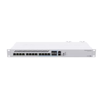   Mikrotik CRS312-4C+8XG-RM hálózati kapcsoló Vezérelt L3 10G Ethernet (100/1000/10000) 1U Fehér