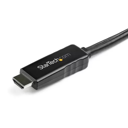 StarTech.com HD2DPMM2M video átalakító kábel 2 M HDMI A-típus (Standard) DisplayPort Fekete
