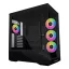 Lian Li Vector V100 Midi Tower Fekete, Átlátszó