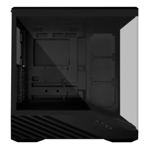 Lian Li Vector V100 Midi Tower Fekete, Átlátszó