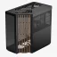 APNX V1-W-BK-v1 Midi Tower Fekete, Fa