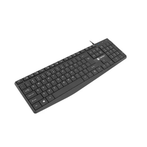 NATEC NAUTILUS billentyűzet Otthoni/irodai USB QWERTY Nemzetközi amerikai Fekete