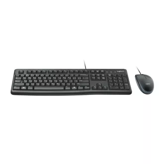   Logitech 920-002540 billentyűzet Egér mellékelve USB QWERTZ Német Fekete