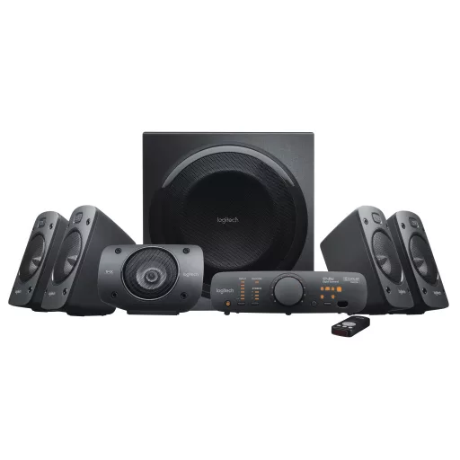 Logitech 980-000468 hangfalszett 500 W Univerzális Fekete 5.1 csatornák 67 W