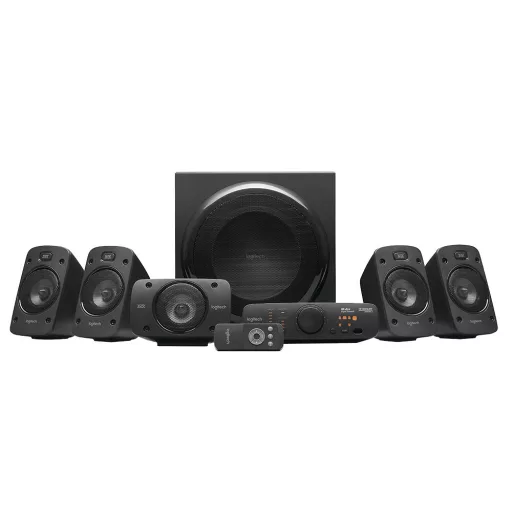Logitech 980-000468 hangfalszett 500 W Univerzális Fekete 5.1 csatornák 67 W