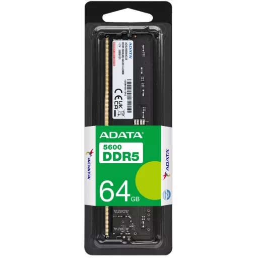 ADATA AD5U560064G-S 64 GB 1 x 64 GB DDR5 5600 MT/másodperc 288-pin DIMM